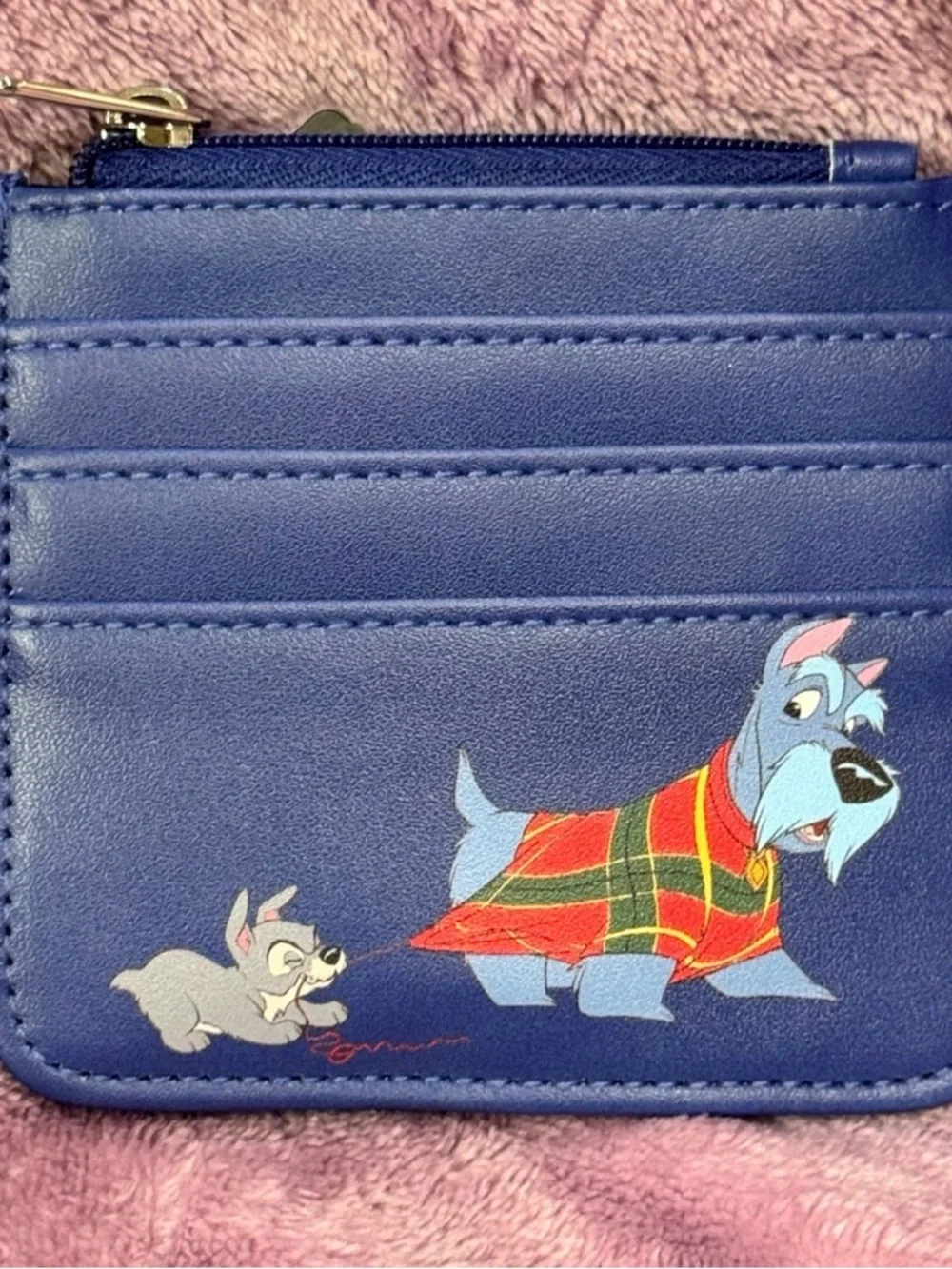 NWTDanielle Nicole Disney Lady and the Tramp Backpack w/cardholder - Picture 11 of 13